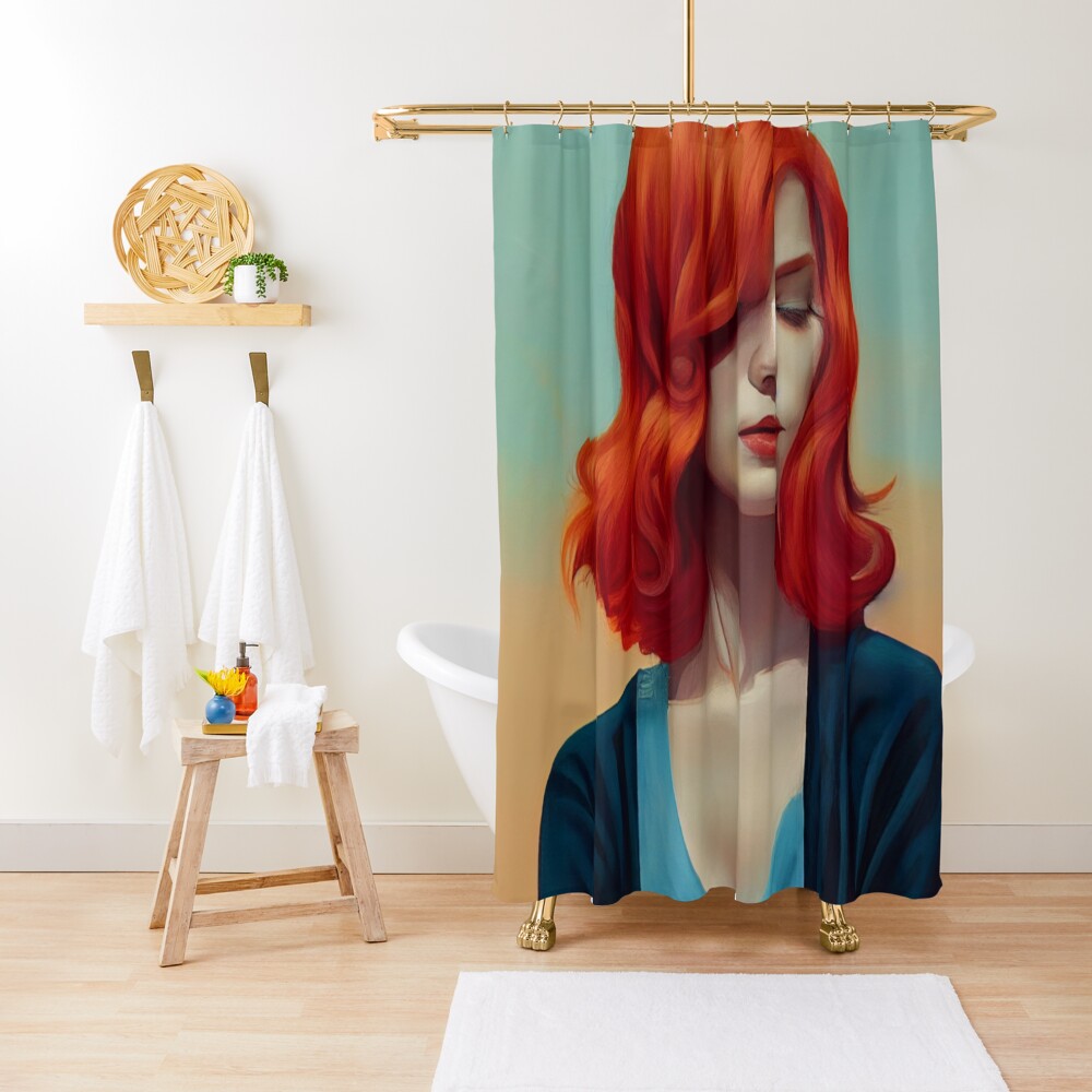 Item preview, Shower Curtain designed and sold by NomadVeronica.