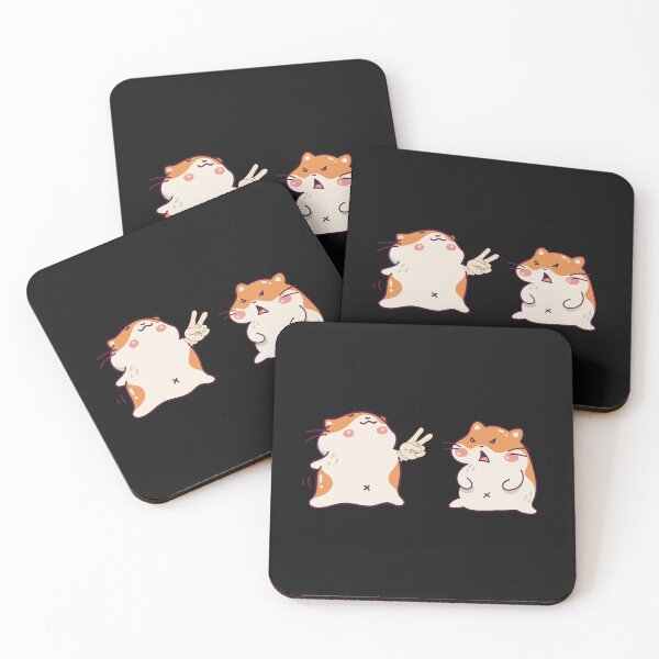 Item preview, peace sign and screaming hamster designed and sold by ProjectOfColor.