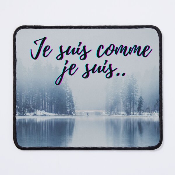 Item preview, I am what I am - popular french quotes theme gifts designed and sold by RebelliousRosee.