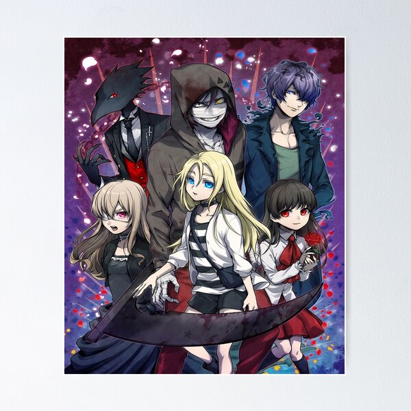  ePanda Anime Angels of Death Poster Wall Decor Art Print,Set of  8 pcs,11.5x16.5 inches: Posters & Prints