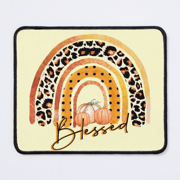 Item preview, Blessed Fall Boho Rainbow With Pumpkins designed and sold by handsoftime2020.