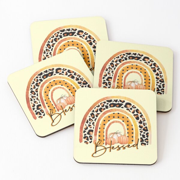 Item preview, Blessed Fall Boho Rainbow With Pumpkins designed and sold by handsoftime2020.