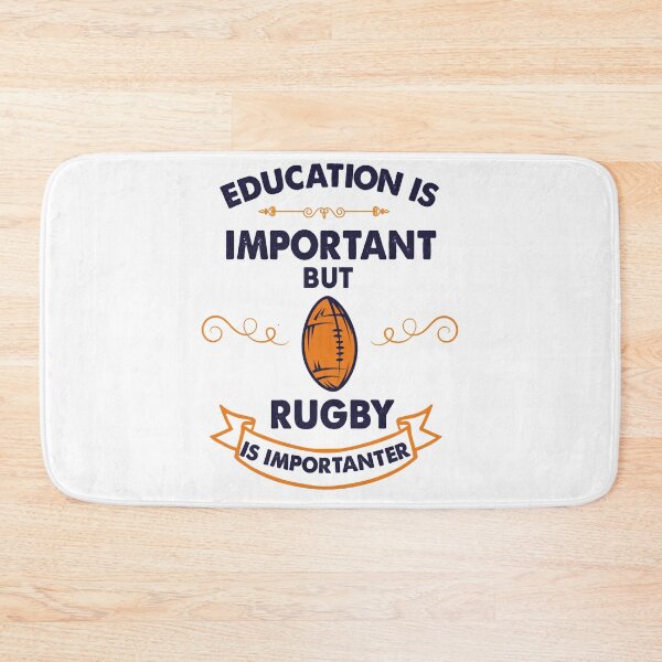 Item preview, Education Is Important But Rugby Is Importanterns designed and sold by SportsStadiaz.