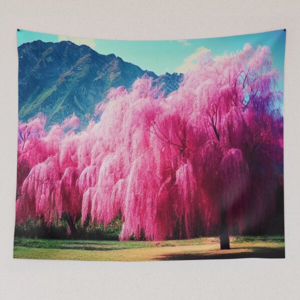 Item preview, Pink Weeping Willow Tree designed and sold by NomadVeronica.