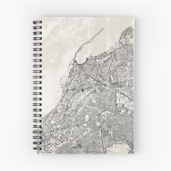 Item preview, Angola, Luanda Black & White City Map designed and sold by cozyspirit.
