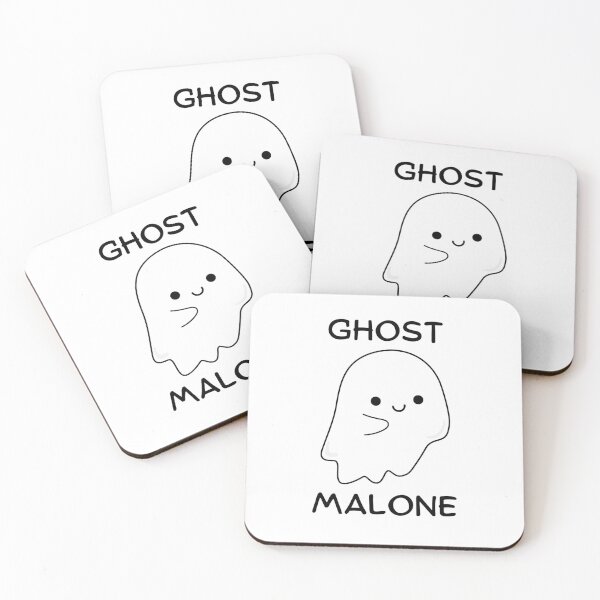 Item preview, Ghost Malone. Cute White Halloween Ghost designed and sold by Rebel-Design.