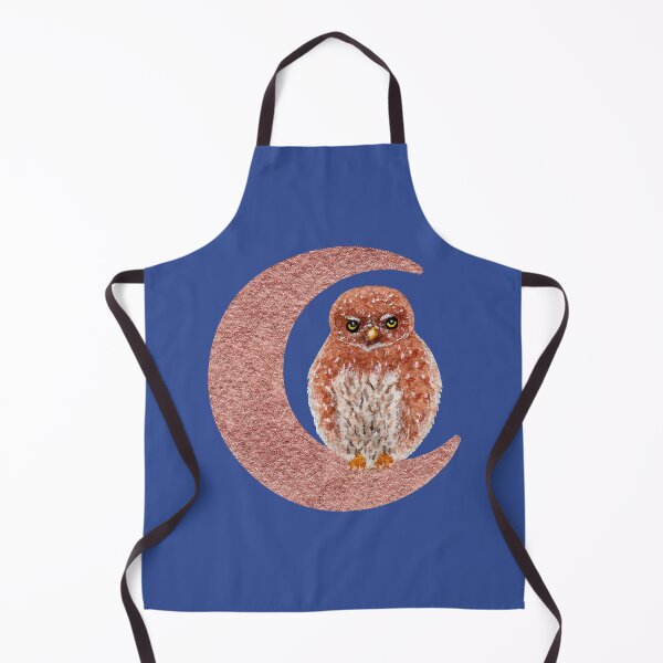 Item preview, Watercolor Pygmy Owl & Moon designed and sold by Krystal280791 Shop.
