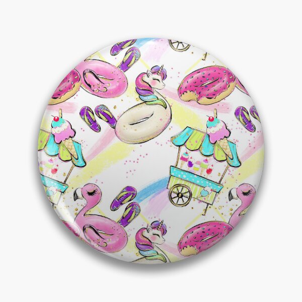 Item preview, Pool Party Ice Creams & Pool Floats designed and sold by Rainbows Galore.