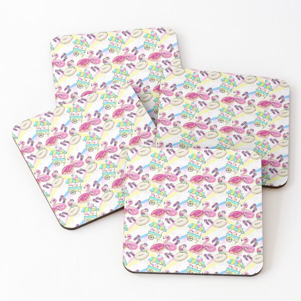 Item preview, Pool Party Ice Creams & Pool Floats designed and sold by Rainbows Galore.