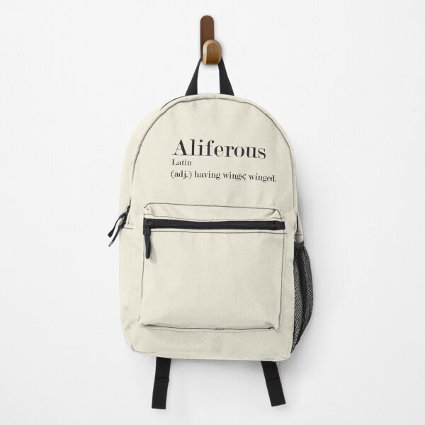 Item preview, Aliferous - Latin - Beautiful Word Definition designed and sold by Zooone.