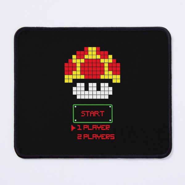 Item preview, pixel mushroom game funny tee designed and sold by quickkaart.