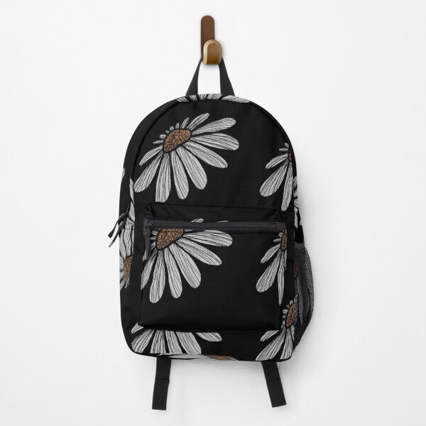 Item preview, White flower with black texture lines designed and sold by Ks-Creation.