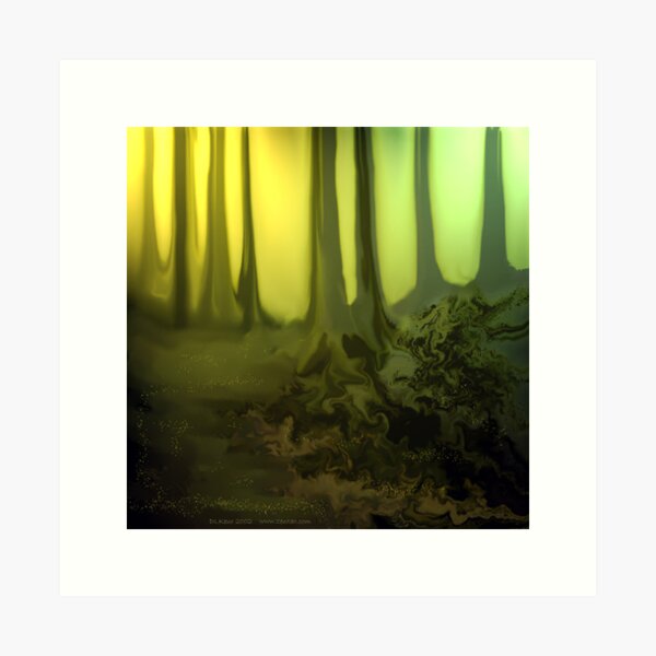 At the Edge of the Forest Art Print