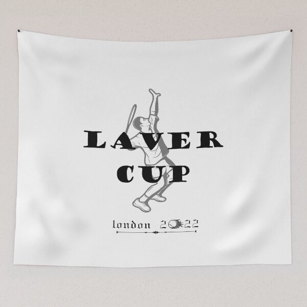 Aperçu de l'œuvre Laver Cup Tennis Londres 2022 créée et vendue par SeniorPrint99.