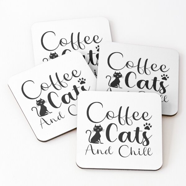 Item preview, Coffee cats and chill  designed and sold by ibrahim2022.