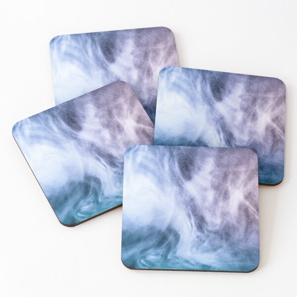 Item preview, Blue and purple abstract heavenly clouds smoke designed and sold by PLdesign.