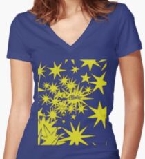 Cluster II Women's Fitted V-Neck T-Shirt