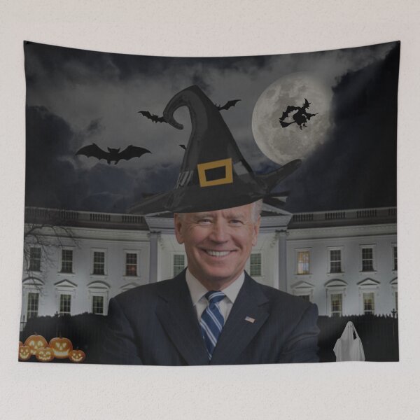 Item preview, Funny Halloween Biden Poster designed and sold by Teetans.