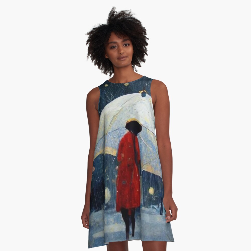 Item preview, A-Line Dress designed and sold by NomadVeronica.