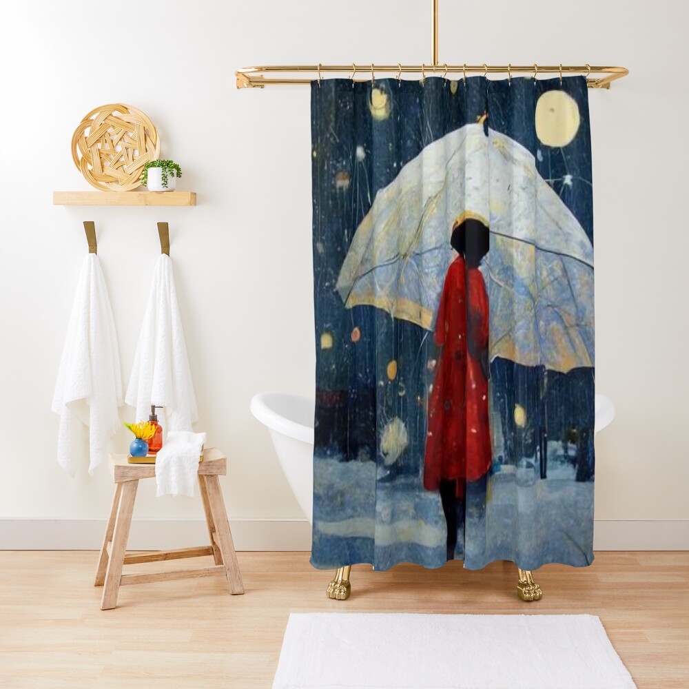 Item preview, Shower Curtain designed and sold by NomadVeronica.