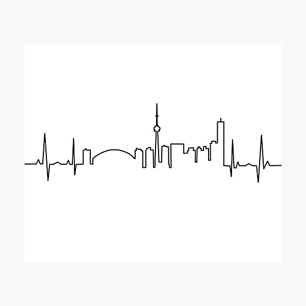 Toronto Heartbeat Photographic Print