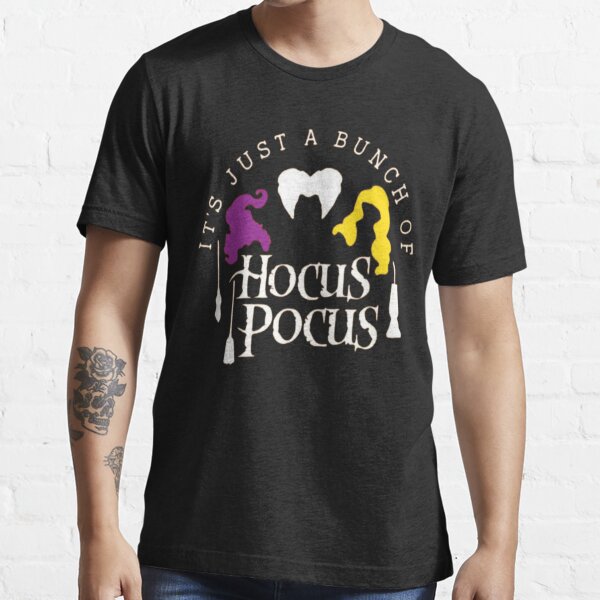 "It's Just a Bunch of Hocus Pocus Shirt, Halloween Party Shirts, Hocus