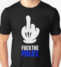 Fick die Polizei Slim Fit T-Shirt