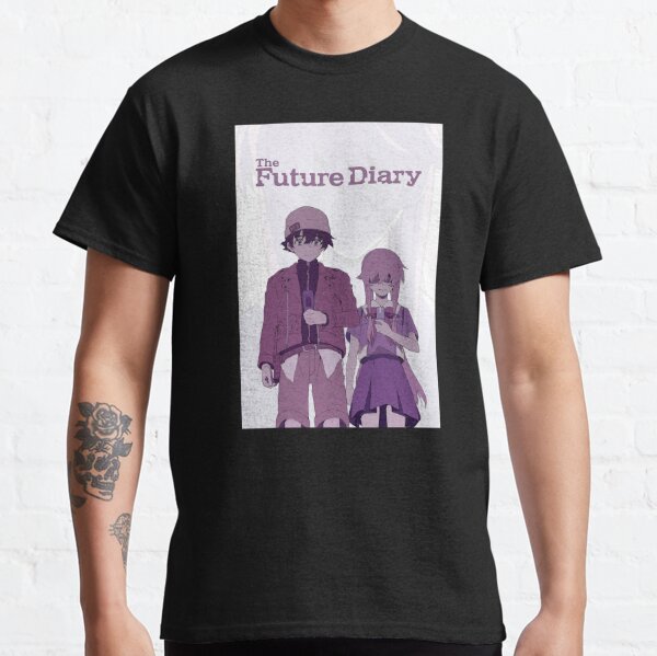 SRBB0026 future diary mirai nikki yuno gasai anime manga shirt