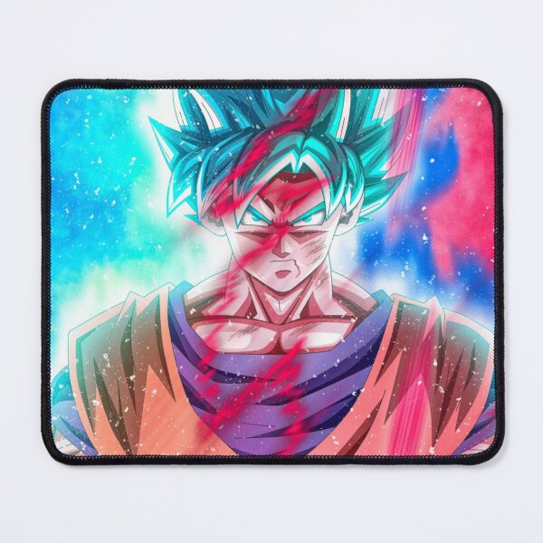 Mousepad Dragon Ball Goku Deus Red Saiyajins com apoio