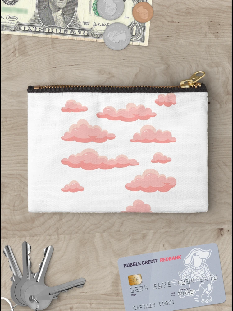 Thumbnail 3 of 4, Zipper Pouch, cloud designed and sold by chopapi.