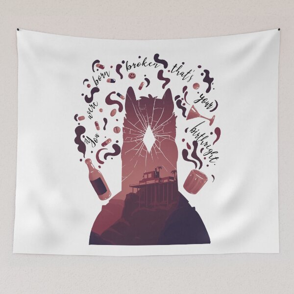 Item preview, You were born Broken. - WHITE VERSION designed and sold by Alessandro Spedicato.