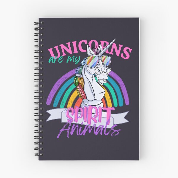 Item preview, Unicorn are my spirit animals   designed and sold by Martzart.