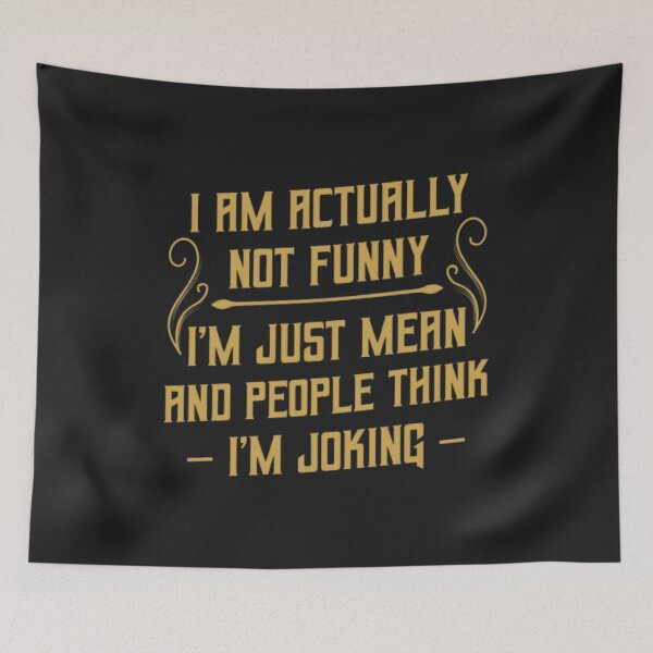 Item preview, I'm Actually Not Funny designed and sold by peterArt22.