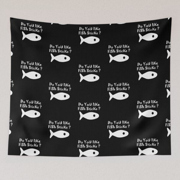 Item preview, Iskybibblle Products Do you like Fish Sticks/White plain plus fish designed and sold by Iskybibblle.
