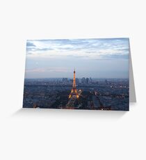 Paris At Twilight Greeting Card