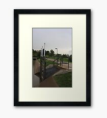Irrigation something... Framed Print