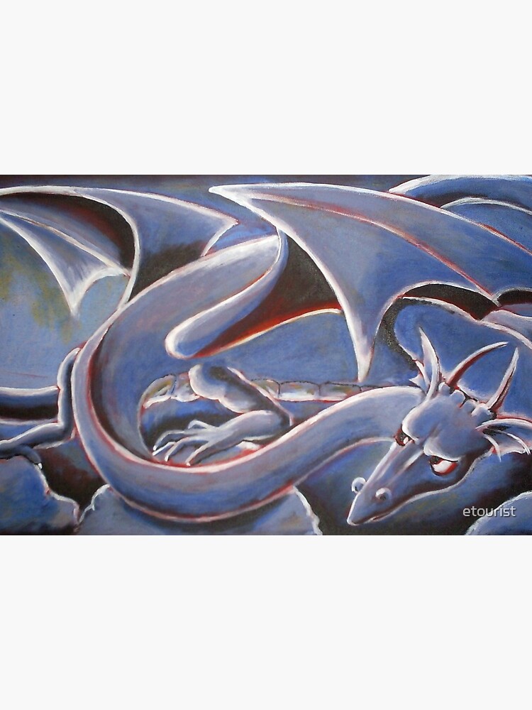 Thumbnail 2 of 2, Art Board Print, Elroy the Dragon designed and sold by etourist.
