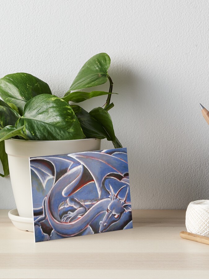 Thumbnail 1 of 2, Art Board Print, Elroy the Dragon designed and sold by etourist.