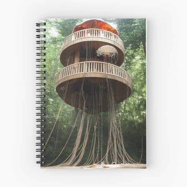 Item preview, Jellyfish Treehouse designed and sold by NomadVeronica.