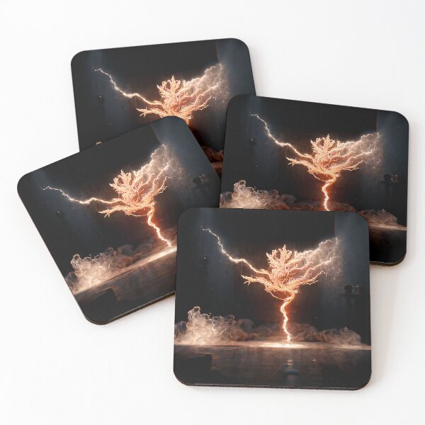 Item preview, A tree of lightning touches the ground designed and sold by Danielkulcsar.
