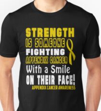 Support Appendix Cancer Awareness Design Unisex T-Shirt