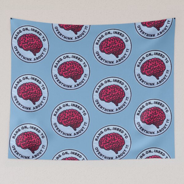 Item preview, Hang On, I Need to Overthink About     designed and sold by JodyEatonUS.