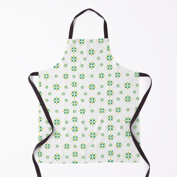 Item preview, green yellow flowers seamless pattern designed and sold by chuseco3.