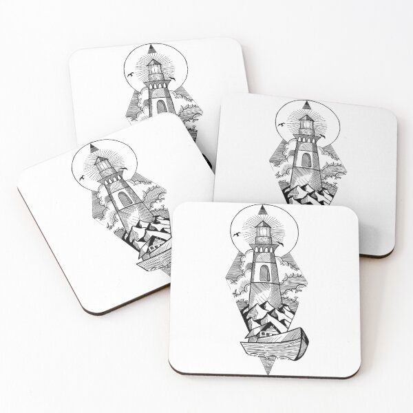 Item preview, Lighthouse Pen illustration  designed and sold by OnlyCoolDesigns.