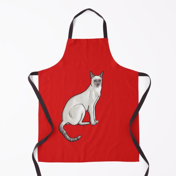 Item preview, Siamese Cat on Red designed and sold by Elizabeth's Music & Arts.