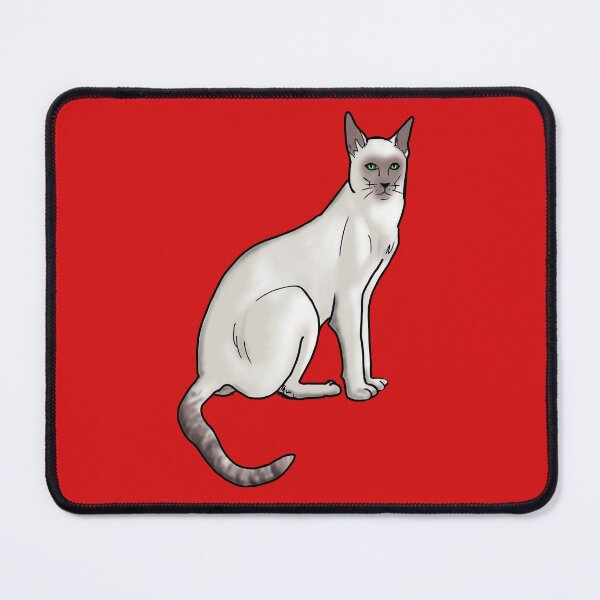 Item preview, Siamese Cat on Red designed and sold by Elizabeth's Music & Arts.