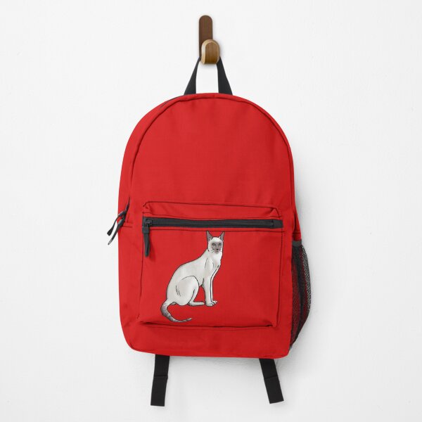 Item preview, Siamese Cat on Red designed and sold by Elizabeth's Music & Arts.
