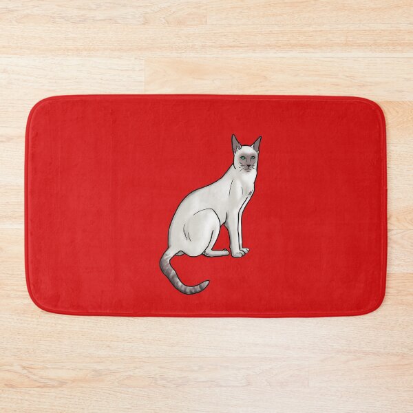 Item preview, Siamese Cat on Red designed and sold by Elizabeth's Music & Arts.