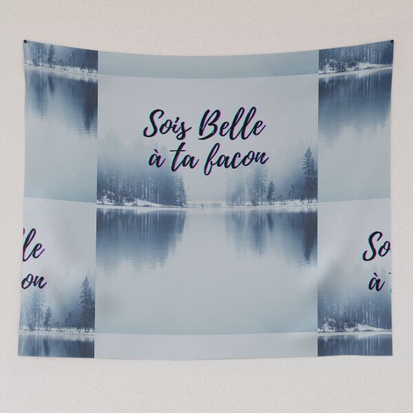 Item preview, Be beautiful in your own way - popular French quotes theme gifts  designed and sold by RebelliousRosee.