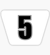 Vettel No. 5 Sticker